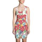 White Floral Dress - Teefuse