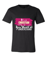 It's a Christian Thing, You Wouldn't Understand