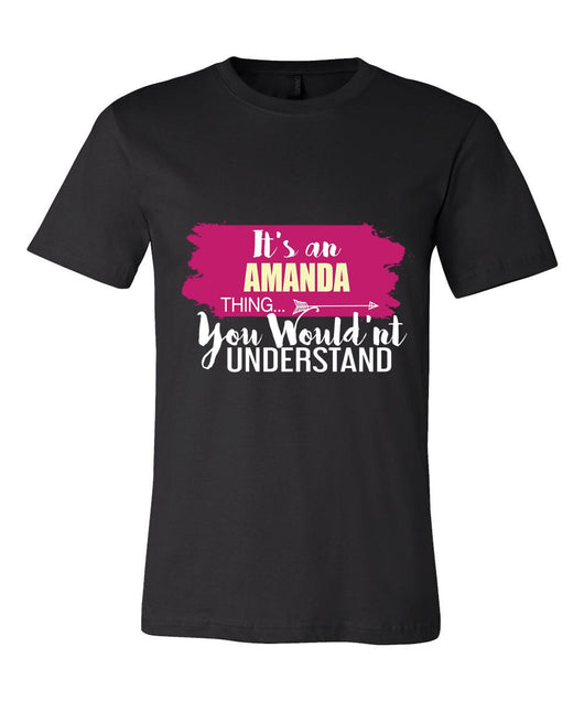 It's an Amanda Thing, You Wouldn't Understand