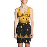 Paris Yellow Dress - Teefuse