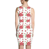 White Floral Dress - Teefuse