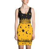 Paris Yellow Dress - Teefuse