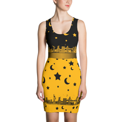 Paris Yellow Dress - Teefuse