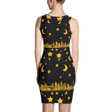 Moonlight New York Black Dress - Teefuse