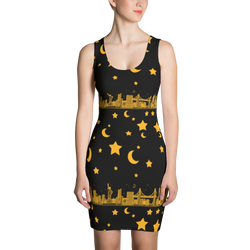 Moonlight New York Black Dress - Teefuse