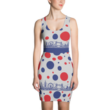 London Circles Bodycon Dress