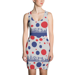 London Circles Bodycon Dress