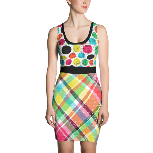 Colorful Combination Polka Dots- Teefuse