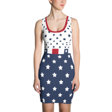 Make America Great with Fabulous Dresses (White with Blue Stars) - Teefuse
