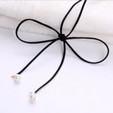 Pearl Gothic Tattoo Choker Necklace