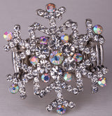 Snowflake Ring w/ crystal