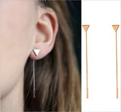 Triangular Geometric Earrings