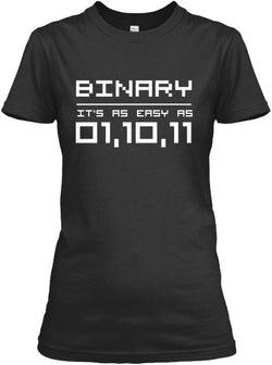 Binary – As Easy As 01, 10, 11
